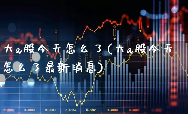 大a股今天怎么了(大a股今天怎么了最新消息)_https://www.ljyuan-tech.com_科创板_第1张