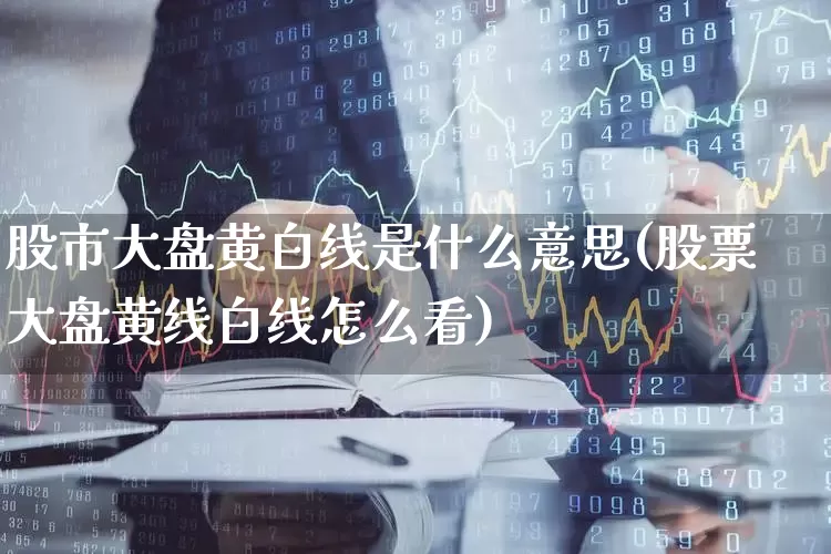 股市大盘黄白线是什么意思(股票大盘黄线白线怎么看)_https://www.ljyuan-tech.com_科创板_第1张